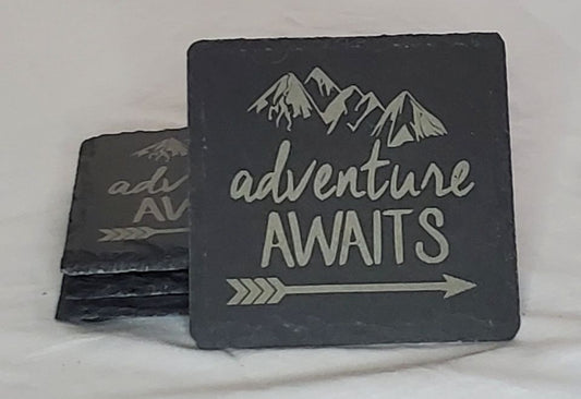 Coaster Set - Adventure Awaits