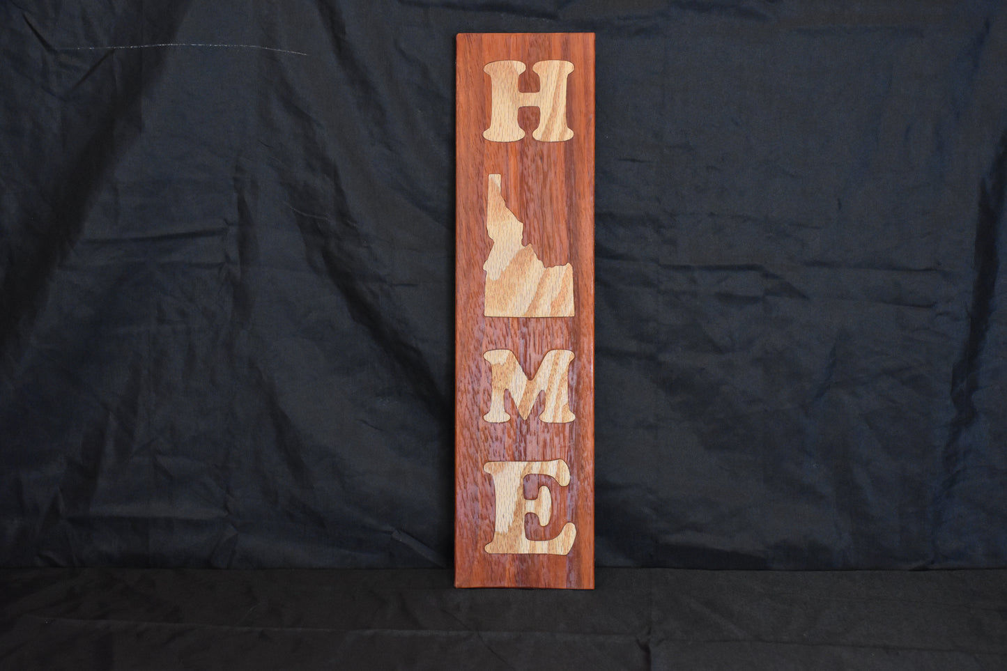 Idaho Padauk Home Sign